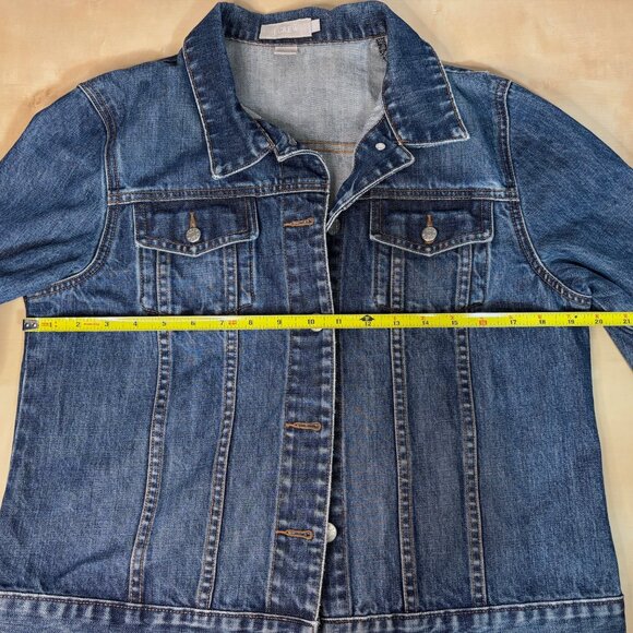 J. Crew Classic Denim Jacket 100% Cotton - Picture 6 of 7